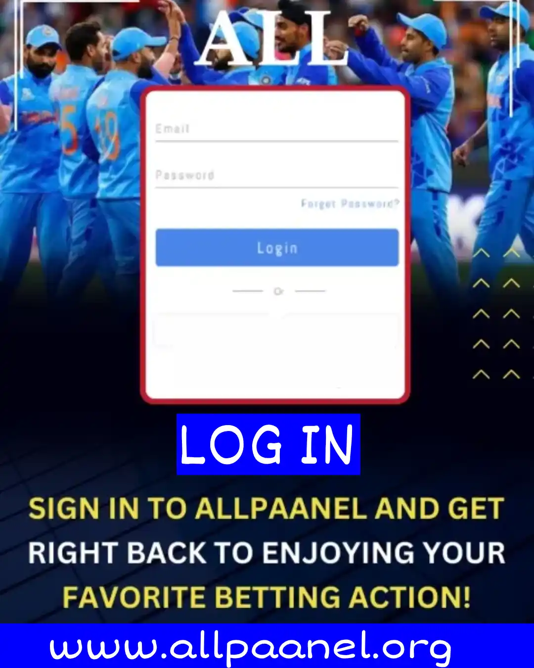 Allpaanel login
